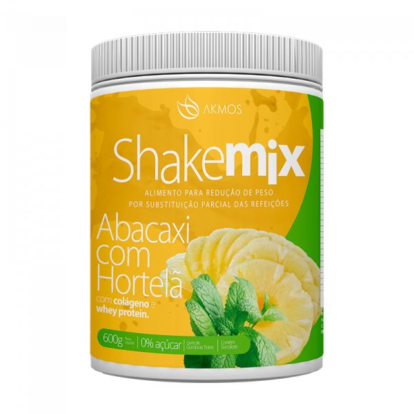 Shake Mix Sabor Abacaxi Com Hortelã - 600g